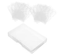 Beavorty 60 piezas Pegatinas para Orejas de Silicona Unidades Corrector Cosmético Antideslizante para Orejas Prominentes Adhesivo Práctico y Seguro para Adultos y Bebés Transparente y