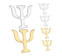 Beavorty 6piezas Alfileres De Psicología Aleación Vintage Para Médicos y Enfermeras Broches De y Plata Joyería Médica Elegante