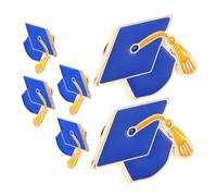 Beavorty 6piezas Broches De Graduación Pin De Solapa De Graduación De Logros Académicos Obsequio Para Estudiantes