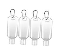 Beavorty 8 Piezas botellas de viaje botellas de spray para soluciones de limpieza recargable kit de vaciado de botellas flip it travel bottles champú botella de mano botellas de prensa