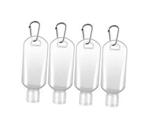 Beavorty 8 Piezas botellas de viaje botellas de spray para soluciones de limpieza recargable kit de vaciado de botellas flip it travel bottles champú botella de mano botellas de prensa