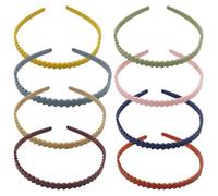 Beavorty 8piezas Diademas Creativas Antideslizantes De Dientes De Para Mujeres Para Lavado De Rostro y Maquillaje