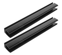 Beavorty Accesorios para Carritos de Golf Clips y Tiras para Parabrisas de Material Resistente, Molduras de 12.59X1.57X1.18 Pulgadas, Instalación Sencilla para Uso en Golf