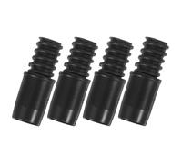 Beavorty Adaptador Roscado de Plástico para Mango de Escoba 22 Mm, 4 Piezas, Punta para Poste Telescópico, Recambio para Herramientas de Limpieza del Hogar