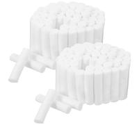 Beavorty Algodón Absorbente Para Tatuajes Labiales Desechables y Suaves Unidades Caja Auxiliares Para Cuidado Oral y Detención De Sangrado