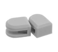 Beavorty Almohadillas de Silicona Antivibración para Tocadiscos, Juego de 2 Piezas de Color Claro, Cojines Reductores de Ruido y Protección para Discos de Vinilo, Accesorios