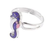 Beavorty Anillo De 3 Piezas Descolorido Por La Temperatura Anillo De Aleación De Zinc Joyería Del Estado De Ánimo