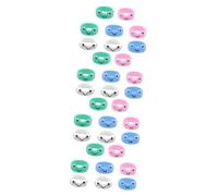 Beavorty Anillos Do De Plástico Anillos Decorativos Niñas Do Cómodos Y Fáciles De Usar 8 Piezas X 4