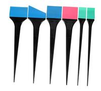 Beavorty Aplicadores de Tinte Cabello y Cepillos de Silicona 6 Piezas, Tamaño Mediano, Fáciles de Limpiar, para Uso Profesional y Doméstico en Salones y Hogar