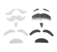 Beavorty Barba Postiza De Mascarada Bigote Falso Realista Barba Adhesiva para Disfraz Accesorio De Halloween para Adultos para Fiestas De Disfraces y Eventos Temáticos