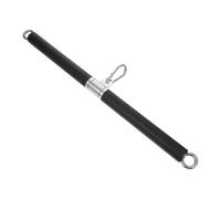 Beavorty Barra de Tracción Corta Anillo de Rodamiento para Gimnasio en Casa y Entrenamiento de Tríceps Accesorio Compatible para Poleas y Máquinas de Lat Pulldown