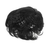 Beavorty Bloque De Reemplazo De Cabello Para Hombres Parche De Pelo Calvo Masculino Peluca Corta Ligera Para Calvas Masculinas De Mediana Edad Reemplazo Invisible Sin Costuras De Cabello Hu