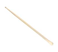 Beavorty Bolígrafo Compacto Sonda Para Oído De Cobre y Latón, Punta Plana Suave, Terapia Auricular Precisa, Estimulador De Masaje Para Cuidado De Oídos, Uso En Acupuntura y Relajación Corporal