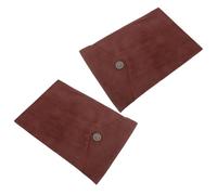 Beavorty Bolsa de Almacenamiento para Libros Sagrados de Estilo Tibetano Elegante, Ligera y Portátil, Hecha de Tela Aterciopelada Color Café, Adecuado para Viajes y Peregrinaciones,