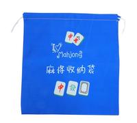 Beavorty Bolsa de Almacenamiento para Mahjong de Gran Capacidad Organizador Duradero de Mahjong con Cierre de Cuerda para Elegante y Funcional