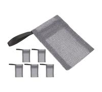 Beavorty Bolsa De Jabón Bolsa De Jabón De Barra Exfoliante De Malla De 6 Piezas Con Cordón De Malla Saco Ahorrador De Jabón Para Hacer Espuma Y Secar Para Limpieza Facial De Baño