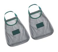 Beavorty Bolsas de Red para Frutas y Verduras, Juego de 2 Bolsas Colgantes Ventiladas Reutilizables, Ideales para Organizar Ajos, Cebollas y Patatas en Espacios Pequeños