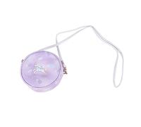 Beavorty Bolso Redondo De Unicornio para Niñas Mini Bandolera Corazón Diseño De Dibujos Animados para Compras y Fiestas Color Lavanda Ligero y Espacioso