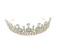 Beavorty Bridal Tiara For Women Lightweight Rhinestone Wedding Crown Comfortable Ergonomic Fit Versatile For Birthdays Themed Events Elegant Bride Headpiece