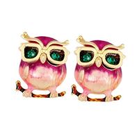 Beavorty Broche De Búho Elegante y Delicado De Aleación, Set De 2 Unidades, Accesorio De Moda Para Mujer y Niña, Adecuado Para Vestidos y Trajes De Fiesta, Obsequio Decorativo Versátil