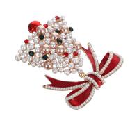 Beavorty Broche De Lazo Para Mujeres Y Niñas Broches De Lazo Esmaltados Prendedores De Solapa Delicados Accesorios Para Vestidos Festivales Fiestas Joyas Navideñas