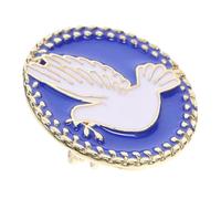 Beavorty Broche de Paloma Paz Azul de Aleación, Pin de Solapa Elegante para Mujer, Accesorio Versátil para Chaquetas, Mochilas y Vestidos, Prendedor Único para Celebraciones y Uso Diario