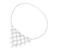 Beavorty Cadena de Cintura para Mujeres con de Borlas Joyería Corporal Elegante con Diseño de Rhinestone Accesorio para Figuras