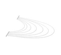 Beavorty cadena de pelo de de imitación joyas para el cabello joyería de la cabeza cadenas de pelo para mujer tadle de novia tocados para mujer Tadle for Women pedrería Silver
