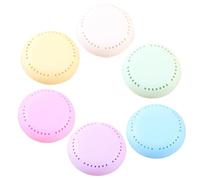 Beavorty Caja de 6 Ambientadores Adhesivos Sólidos para Eliminar Olores, Fragancia Duradera para Armario, Dormitorio, Baño y Coche, Estuche Portátil para Ambientador Hogar Estilo