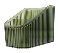 Beavorty Caja De Almacenamiento De Maquillaje Poseedor Transatlántico Limpiador Organizador De Maquillaje Teñido Cosmético Automático Bálsamo Hacer Resaltador Vestidor Tapa La Mascota Green