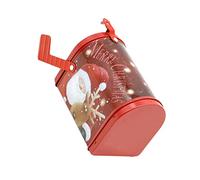 Beavorty Caja de Almacenamiento Navideña de Hojalata Estilo Europeo para Guardar Dulces para Decoración de Navidad Organización de Eventos o Uso Diario Diseño Exclusivo como Obsequio