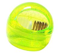 Beavorty Caja de Brocas para Manicura Cepillo Limpiador Desmontable, Tamaño Compacto, Cepillo para Brocas de Uñas, Herramienta para Limpieza de Cabezal de Pulido, Uso Profesional