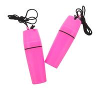 Beavorty Caja Estanca de 2 Piezas para Buceo y Snorkel, Contenedor Seco Flotante de Plástico Rosa, Resistente al Agua y Arena, Almacenamiento Seguro para Playa y Deportes Acuáticos