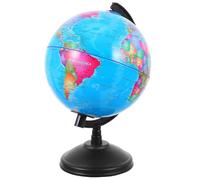 Beavorty Caja para Guardar Dinero Diseño de Globo Terráqueo, Hucha Creativa para, Adecuado para Escritorio y Desarrollo de Hábitos de Ahorro