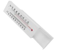 Beavorty Caja para Guardar Llaves para Exteriores Termómetro y Higrómetro, Montaje Mural, Material Plástico Duradero, Diseño Decorativo Ocultador de Llaves para Patio y Jardín, Medición