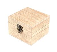 Beavorty Caja para Relojes Portátil, Cojines Desmontables, Organizador de Relojes de Madera de Paulownia, para Tienda y Tocador