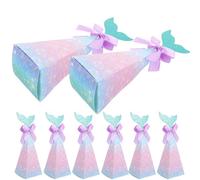 Beavorty Cajas de Papel para Dulces Ligeras y Fáciles de Llevar Forma de Sirena 20 para Boda y Fiesta para Decoración y Regalos Originales