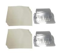 Beavorty Carpetas Colgantes de Plástico 200 Piezas Pestañas y Etiquetas de Papel, Organizador de Archivos Resistente, Accesorio para Oficina y Hogar, Funda para Documentos, Tamaño Estándar