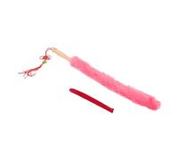 Beavorty Cepillo Guzheng Para Limpieza De Instrumentos Cepillo De Limpieza Guzheng Mango De Madera Cerdas Largas Flexibles Color Rojo Rincones Difíciles