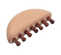 Beavorty Cepillo Masajeador De Cuero Cabelludo Con De Madera Peine Anticaspa Natural