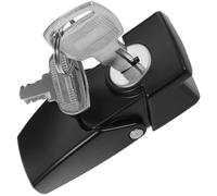 Beavorty Cerradura de Seguridad para Puerta de Armario Industrial, Llave, Acero Inoxidable, Cerradura para Caja Eléctrica y Gabinete, Cierre Resistente para Archivos y Archivadores, Color