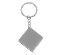 Beavorty Cinta Métrica Portátil Metálica de 1 Metro Llavero para Medición de Proyectos Personales y Uso en Exteriores