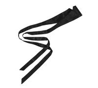 Beavorty Cinturón Ancho Negro de Tela Vintage para Mujer, Cintura Ajustable Lazo Decorativo, Cinturón de Vestir Elegante y Versátil para Faldas, Vestidos y Camisas