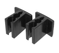 Beavorty Clip para Soporte de Micrófono Inalámbrico 2 Piezas Mini Pinzas Adhesivas para Uso en Conferencias y Grabación de Música Soporte Compacto para Micrófono Lavalier