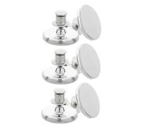 Beavorty Clips Magnéticos para Cortinas Grandes 25 Mm 3 Pares, Imanes de Tela Resistentes para Cortinas Opacas, Cierre Magnético sin Taladro Adecuado para Hogar, Oficina y Dormitorio