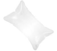 Beavorty Cojín Inflable Transparente Portátil para Camping y Sofá, Almohada Ergonómica 30x50 Cm, Insertos de Almohada para Viaje, Uso al Aire Libre y Hogar, Ahorro de Espacio