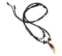 Beavorty Collar De Dientes De Collar Pulsera De Océano Alfileres De Pulsera De Seguimiento De Tiburones Océano Pulseras Gargantillas De Cuentas Para Mujer Joyas De Mar Metal