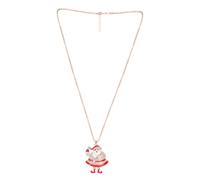 Beavorty Collar de Papá Noel Navideño Collar de Suéter para Mujer Joyería de Cuello de Dama para Fiesta de Navidad