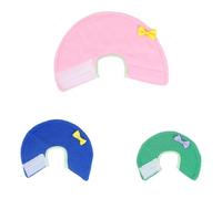 Beavorty Collar de Recuperación para Aves de Compañía, 3 Unidades Antiarañazos Tamaño S-m-l, Accesorio Protector para Loros y Pájaros Diseño Funcional y Material Resistente Color Aleatorio