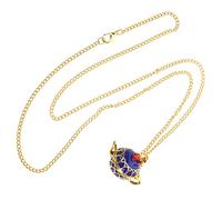 Beavorty Collar Largo Dije De Tetera Esmaltado, Bisutería Para Mujer, Cadena Para Suéter, Joyas Sencillas, Obsequio Para Adolescentes y Uso Diario En Fiestas